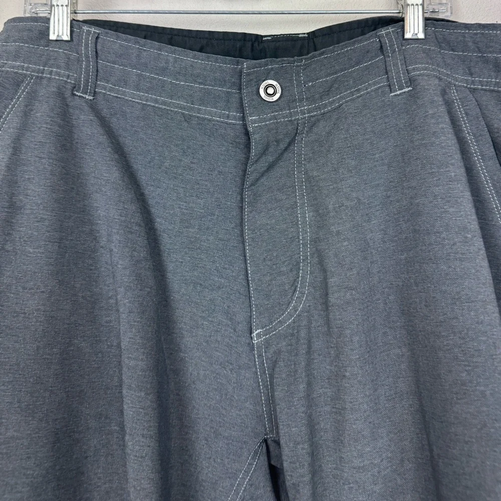 Kuhl Mens Hiking Grey Nylon Outdoor Shorts, sz 38